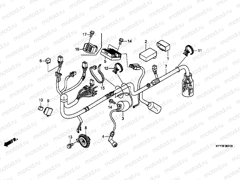 F-38-1 WIRING HARNESS (2)