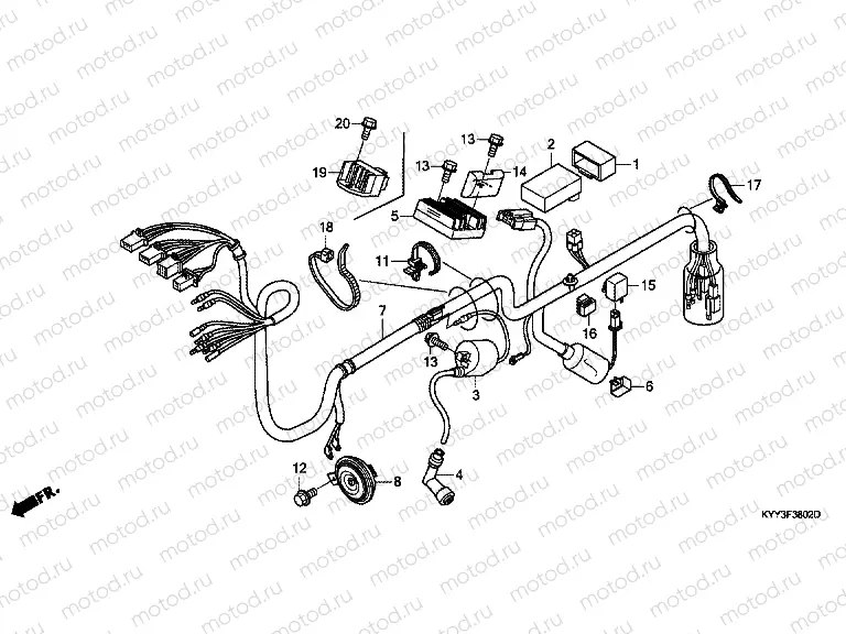 F-38-2 WIRING HARNESS (3)