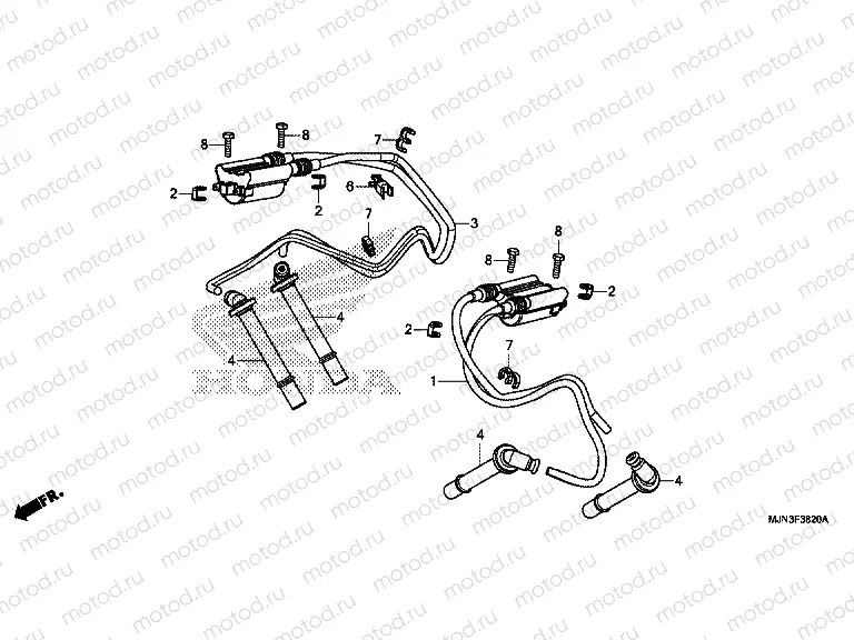 F-38-20 IGNITION COIL