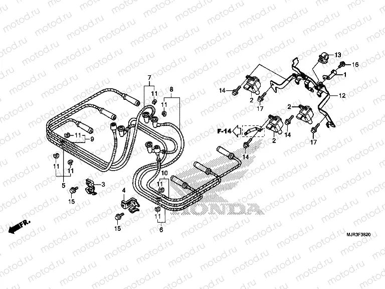 F-38-20 IGNITION COIL