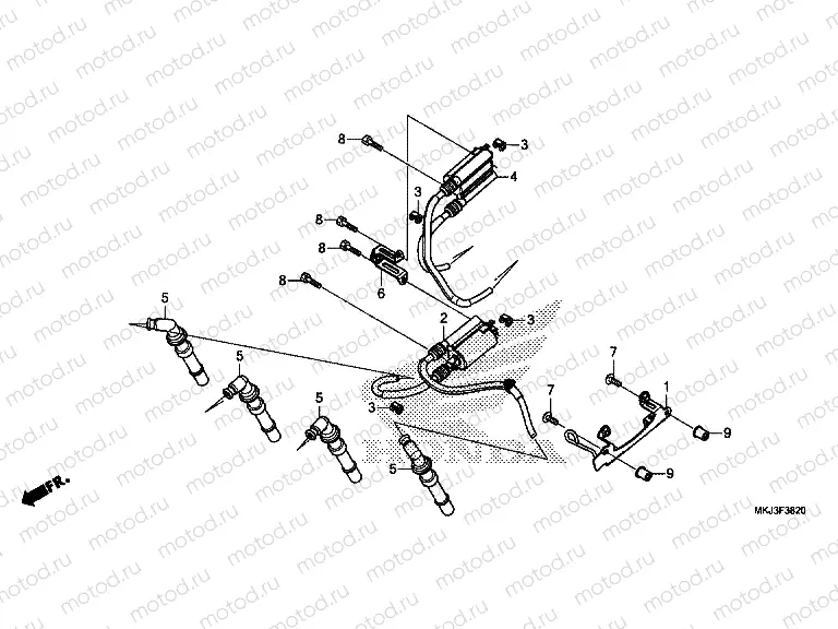 F-38-20 IGNITION COIL