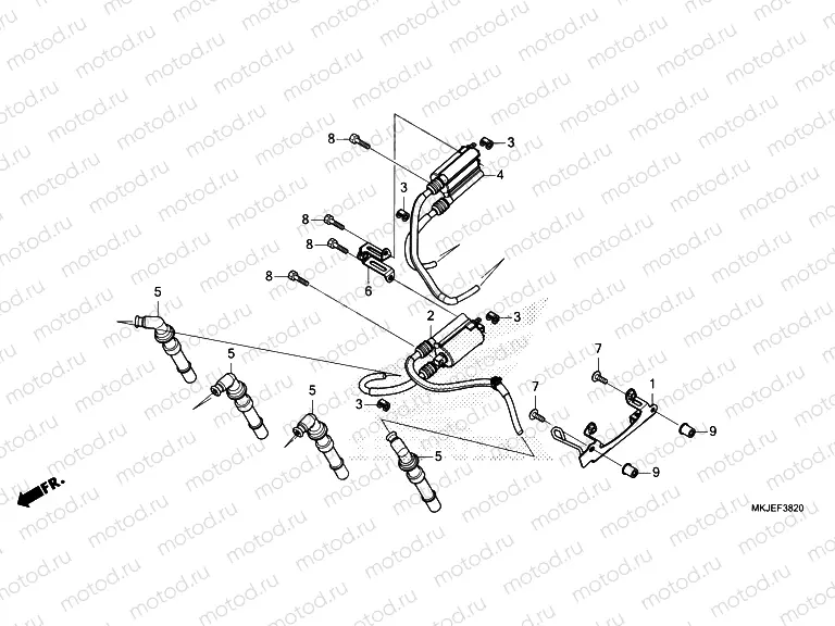 F-38-20 IGNITION COIL