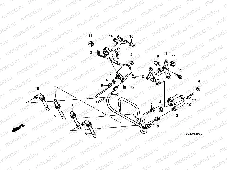 F-38-20 IGNITION COIL