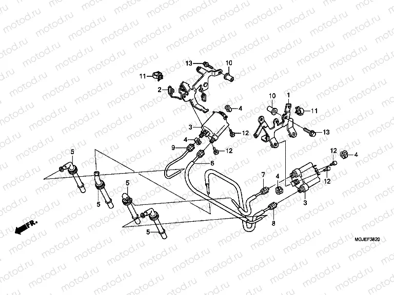 F-38-20 IGNITION COIL