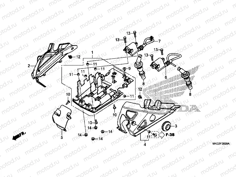 F-38-20 IGNITION COIL