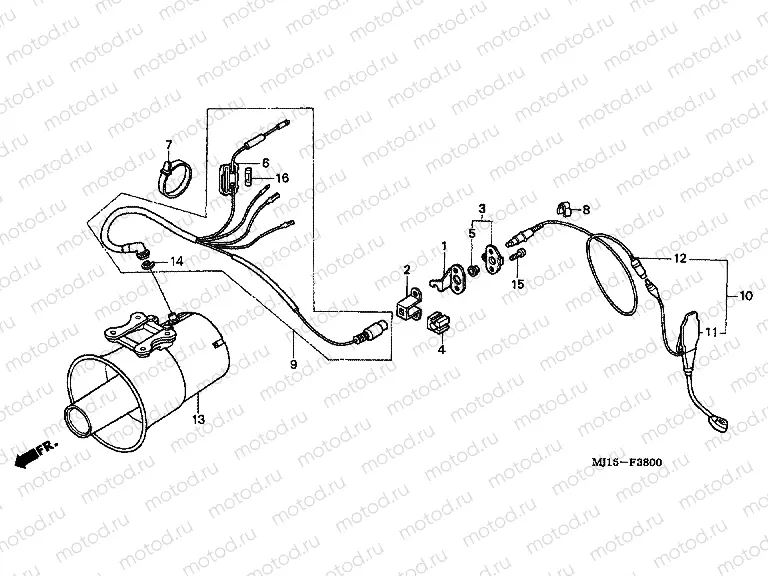 F-38 AMPLIFIER / MICROPHONE (4DK / 5DK / 6DK)