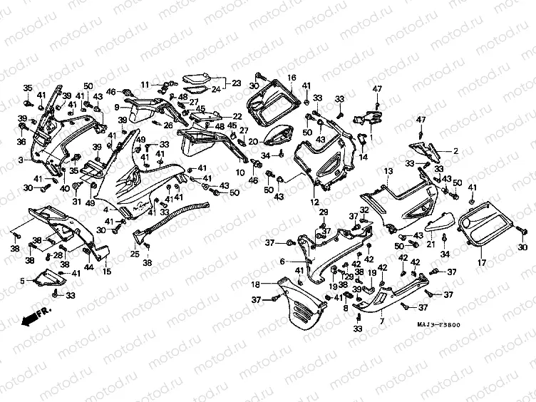 F-38 ENGINE HOUSING
