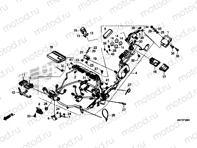 F-38 WIRE HARNESS
