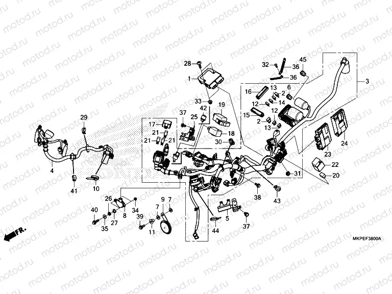 F-38 WIRE HARNESS