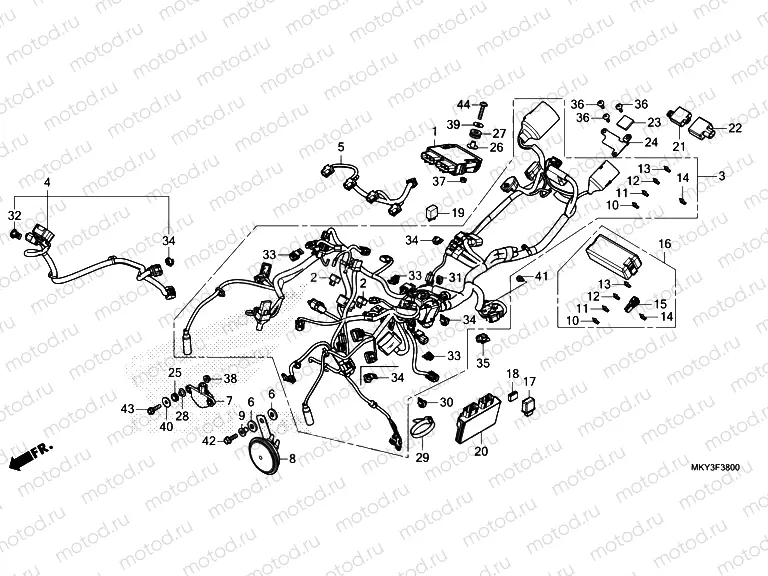 F-38 WIRE HARNESS