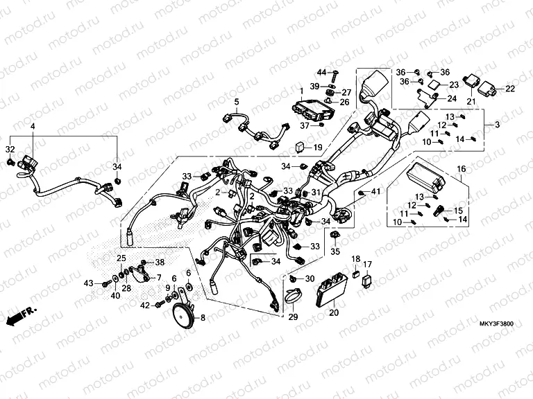 F-38 WIRE HARNESS