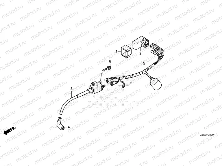 F-38 WIRE HARNESS