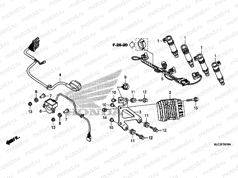 F-39-10 ADDITIONAL WIRING HARNESS