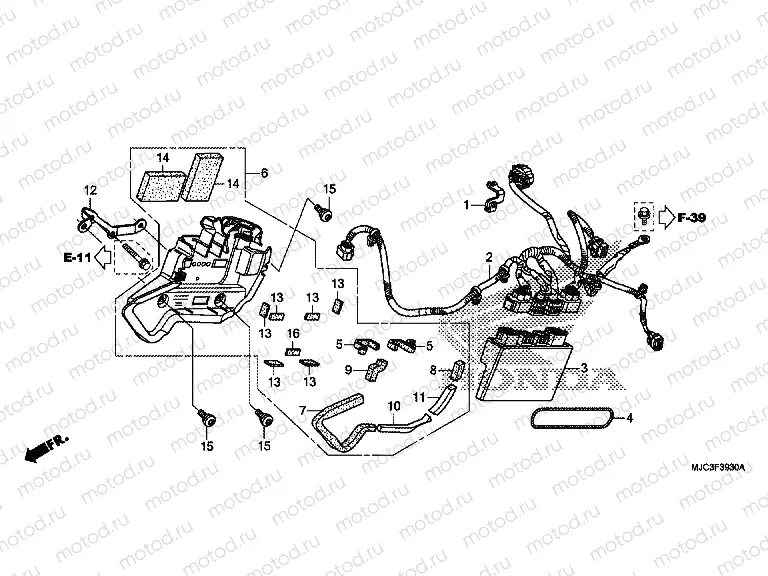 F-39-30 ABS CONTROL UNIT (CBR600RA)