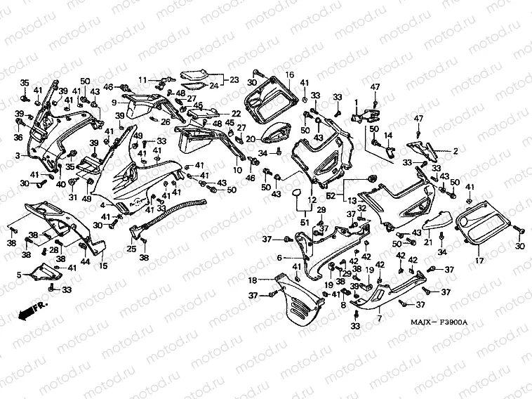 F-39 ENGINE HOUSING