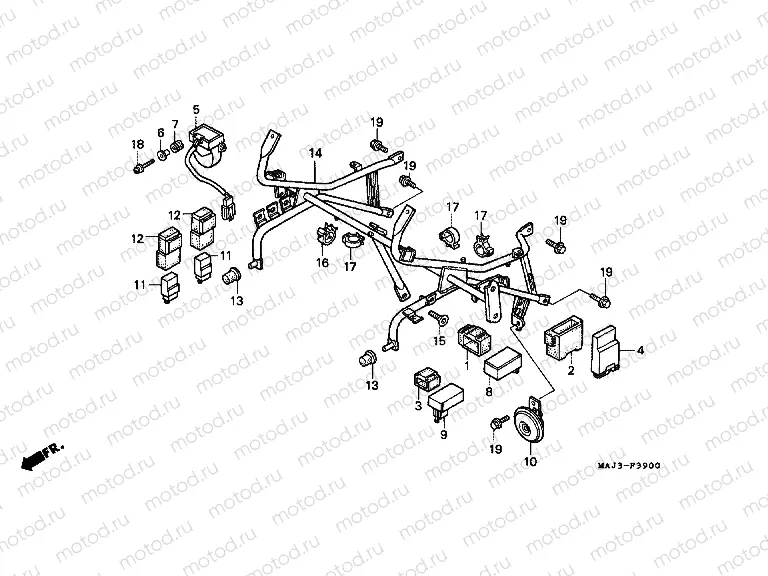 F-39 ENGINE HOUSING (ST1100)