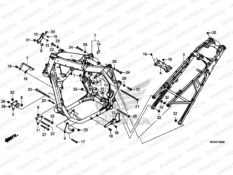 F-39 FRAME BODY