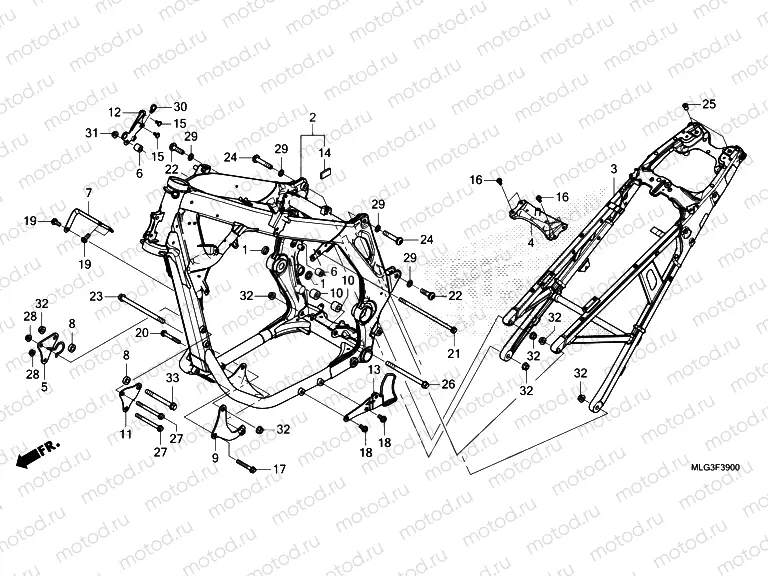 F-39 FRAME BODY
