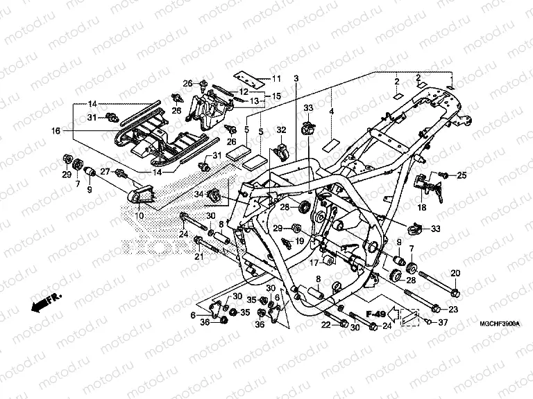 F-39 FRAME BODY