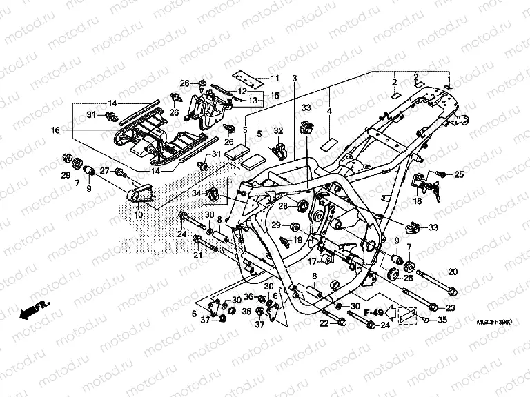 F-39 FRAME BODY