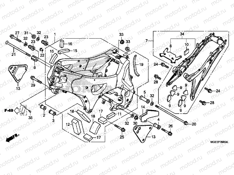F-39 FRAME BODY