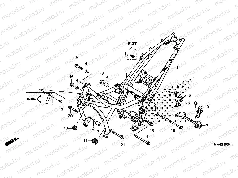 F-39 FRAME BODY