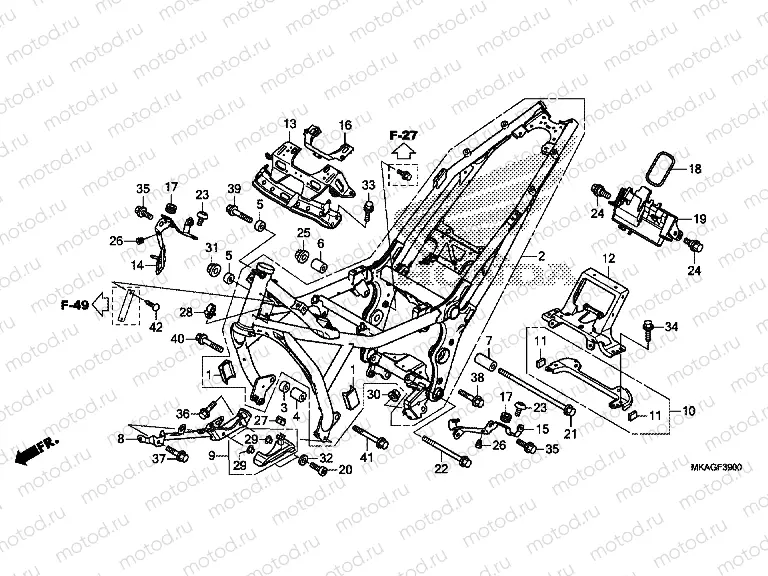 F-39 FRAME BODY