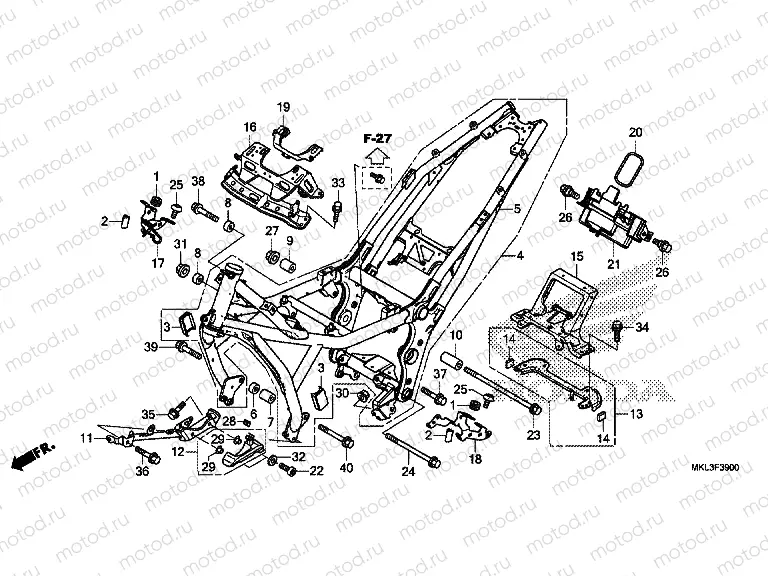 F-39 FRAME BODY