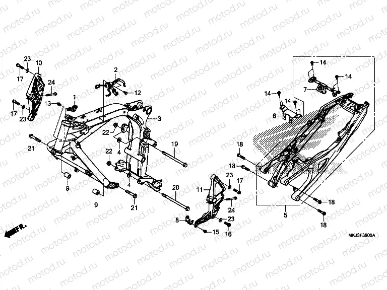 F-39 FRAME BODY
