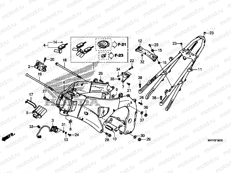 F-39 FRAME BODY
