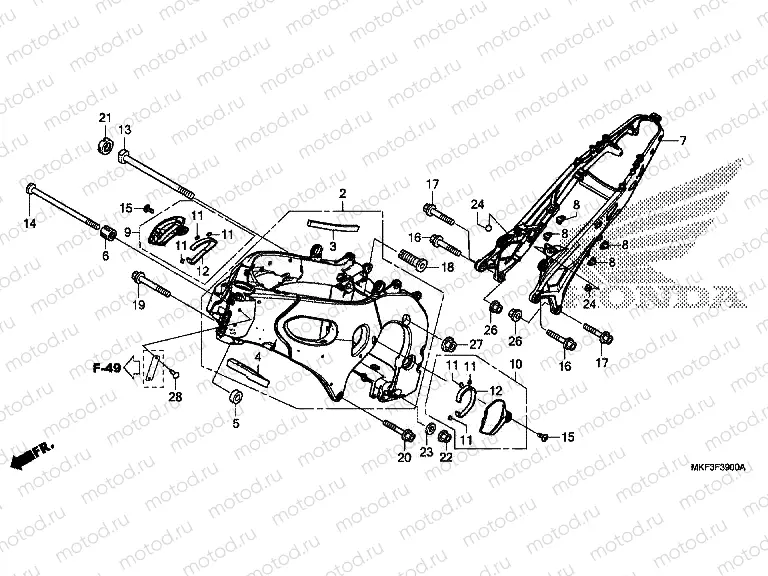 F-39 FRAME BODY