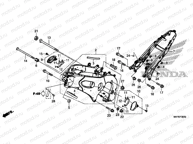 F-39 FRAME BODY