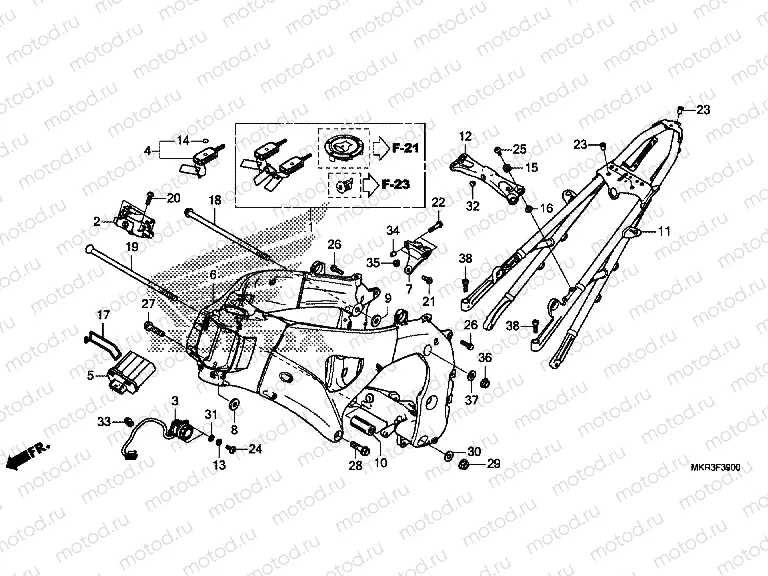 F-39 FRAME BODY