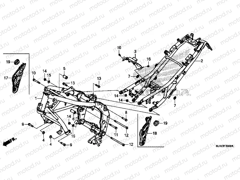 F-39 FRAME BODY