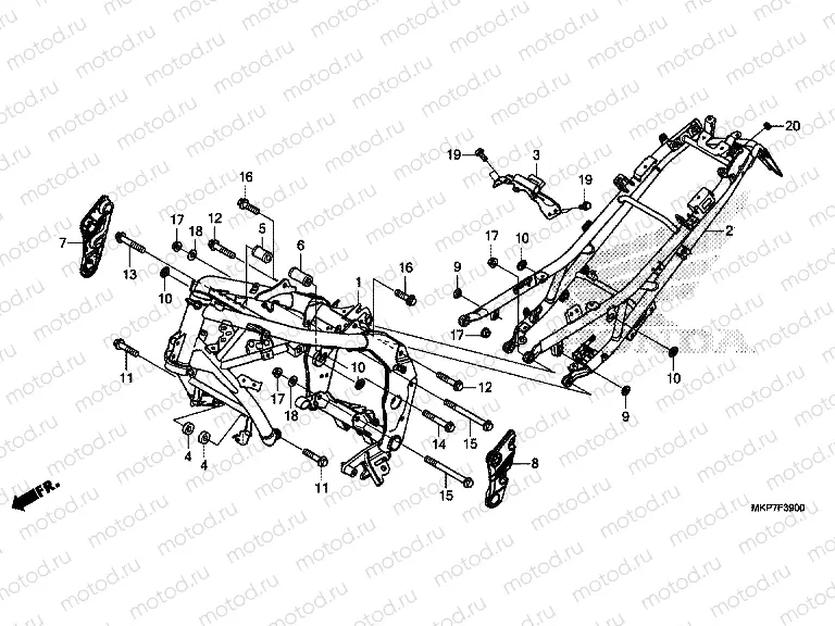 F-39 FRAME BODY
