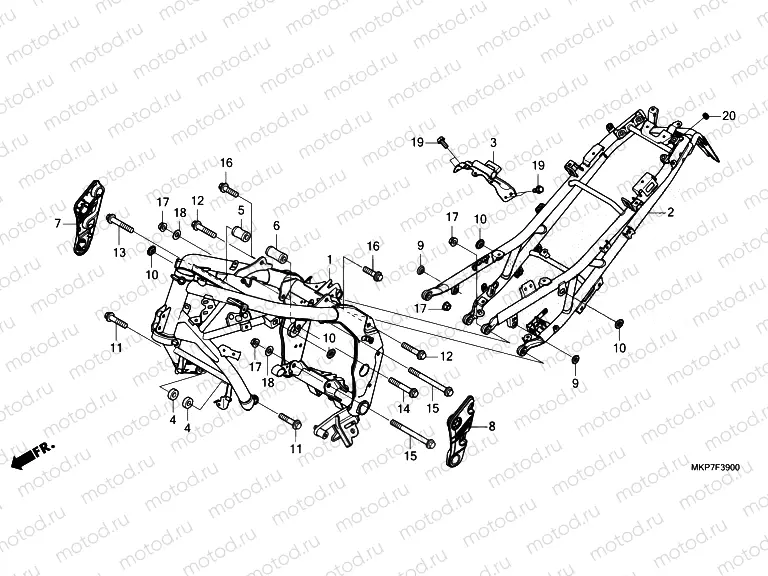 F-39 FRAME BODY