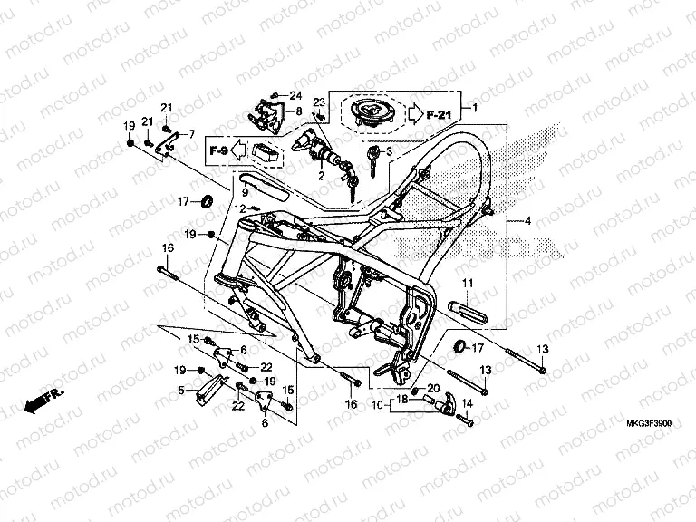 F-39 FRAME BODY