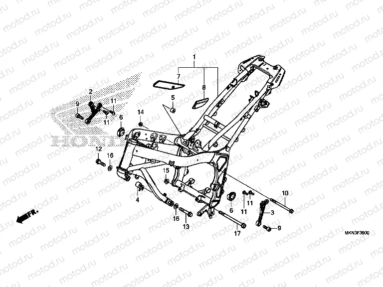 F-39 FRAME BODY