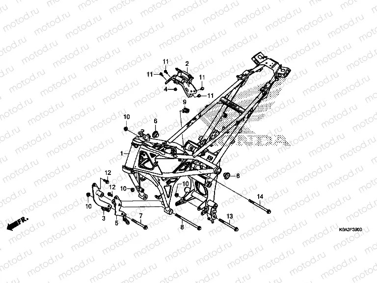 F-39 FRAME BODY