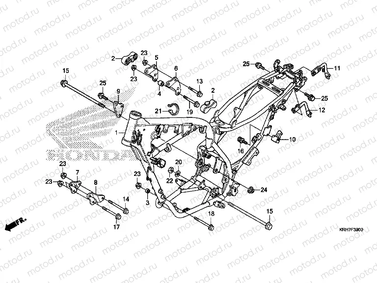 F-39 FRAME HOUSING