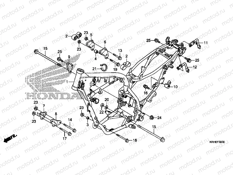 F-39 FRAME HOUSING