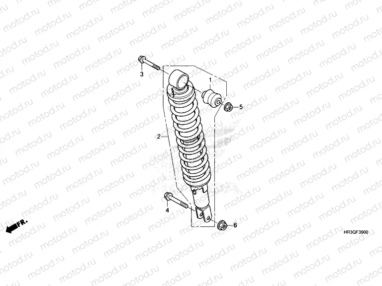 F-39 REAR CUSHION