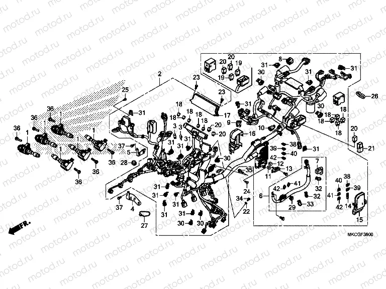 F-39 WIRE HARNESS