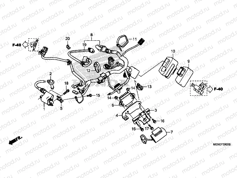 F-39 WIRE HARNESS