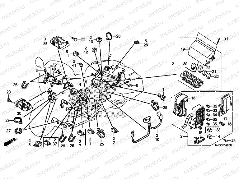 F-39 WIRING HARNESS