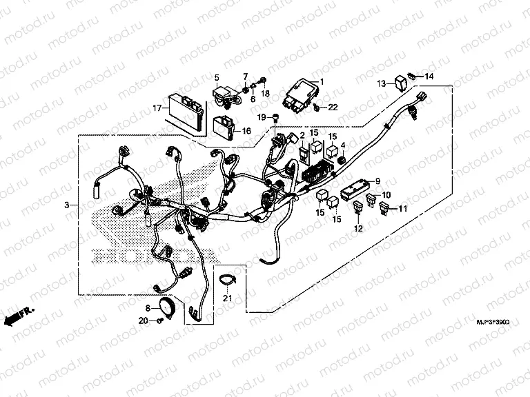 F-39 WIRING HARNESS