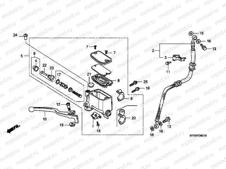 F-4-1 FRONT MASTER CYLINDER (2)