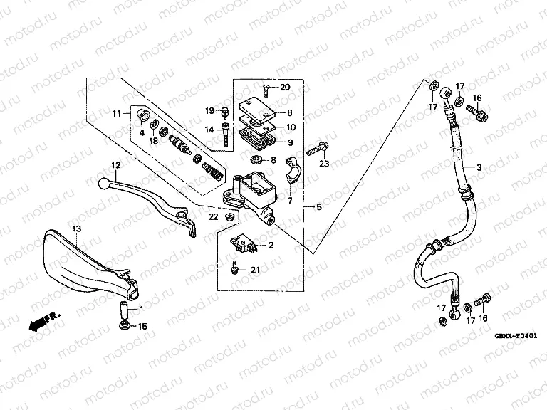 F-4-1 FRONT MASTER CYLINDER (2)