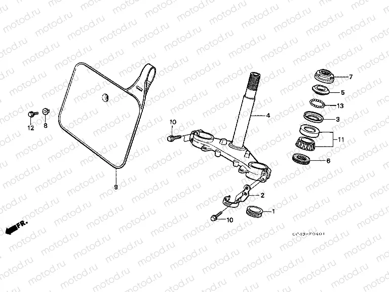 F-4-1 STEERING WHEEL (R2F / R2G)