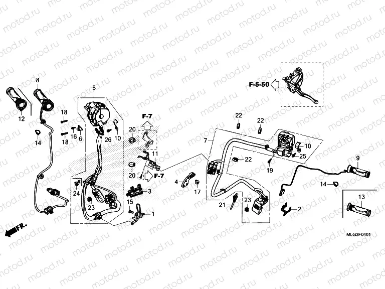 F-4-1 SWITCH & CABLE  DCT